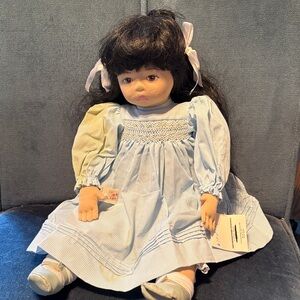 Lindsay by Pauline Adorable Blue and White Doll